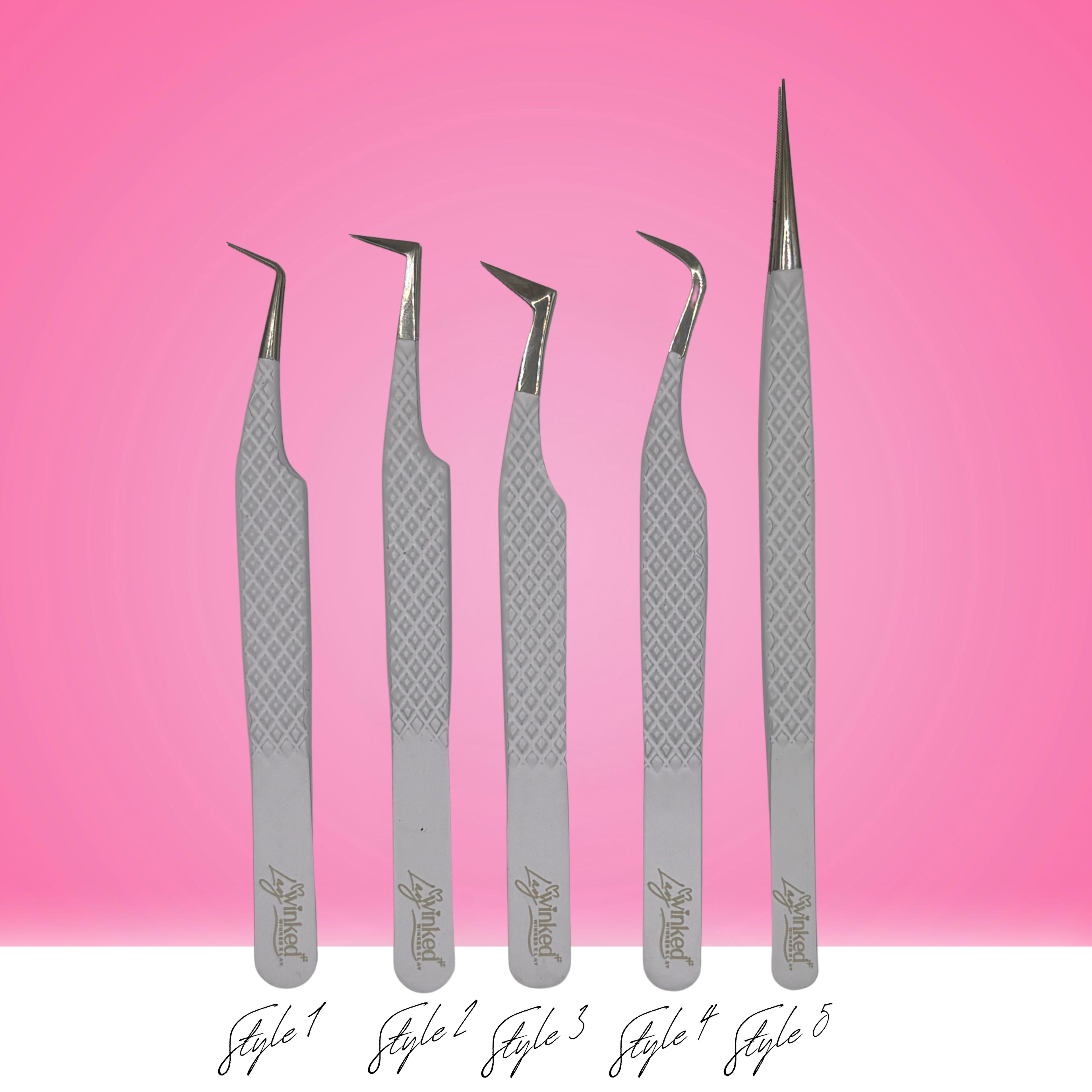 Grip and Wink Lash Tweezers