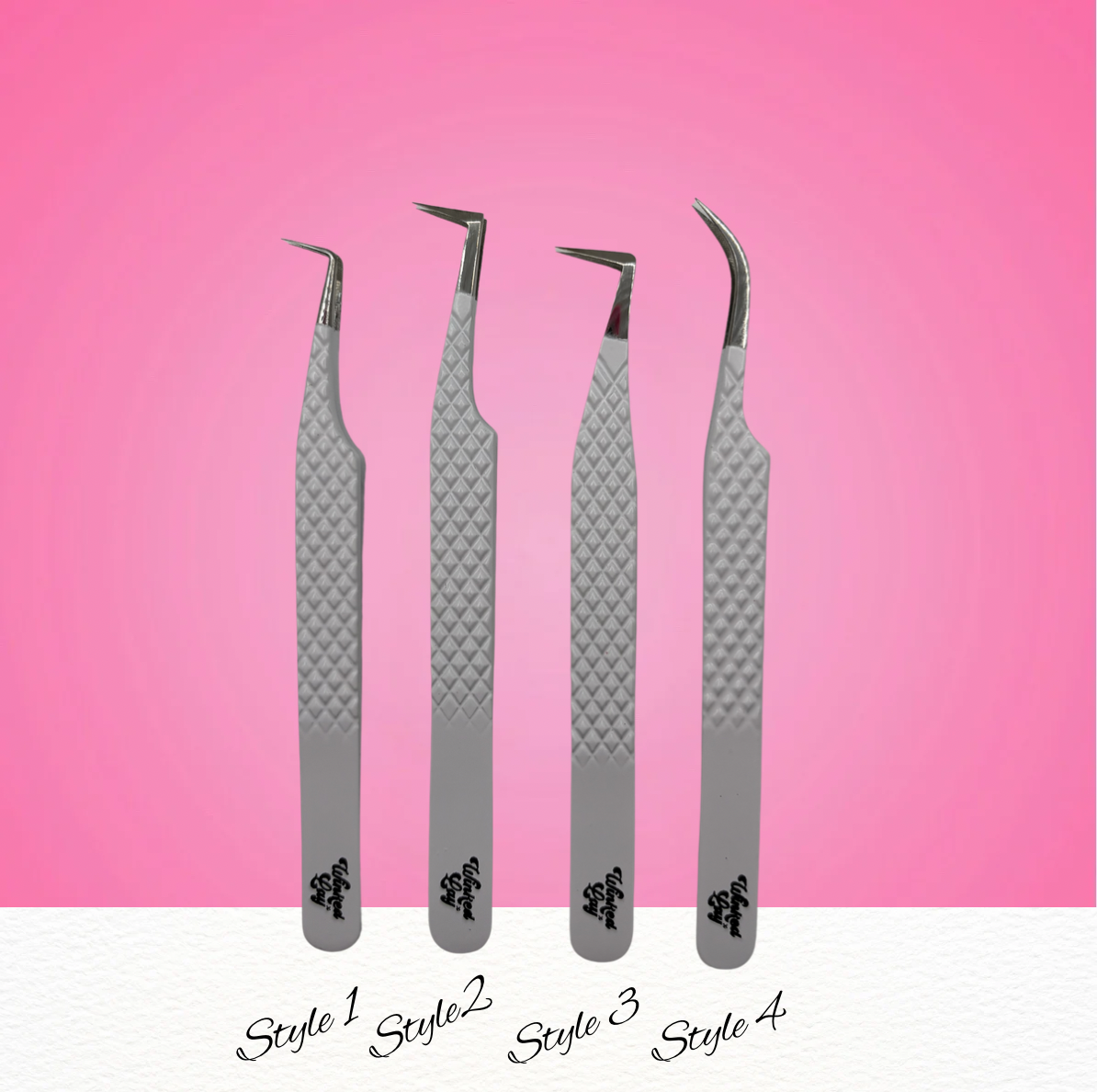 Grip and Wink Lash Tweezers