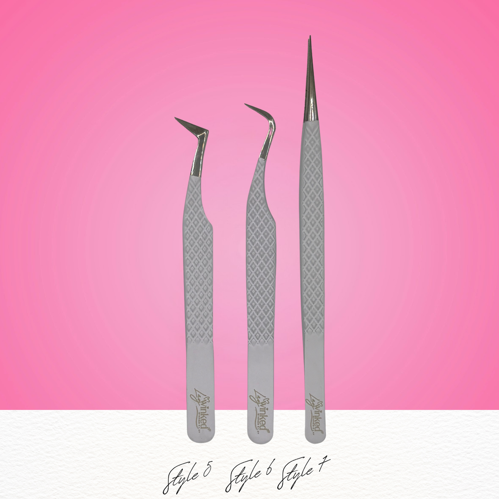 Grip and Wink Lash Tweezers